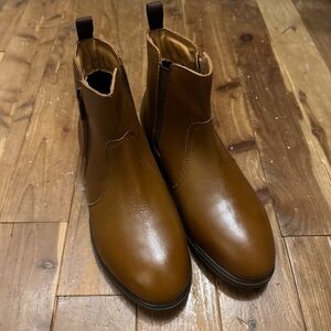 Xena Brown Leather Women’s Boots